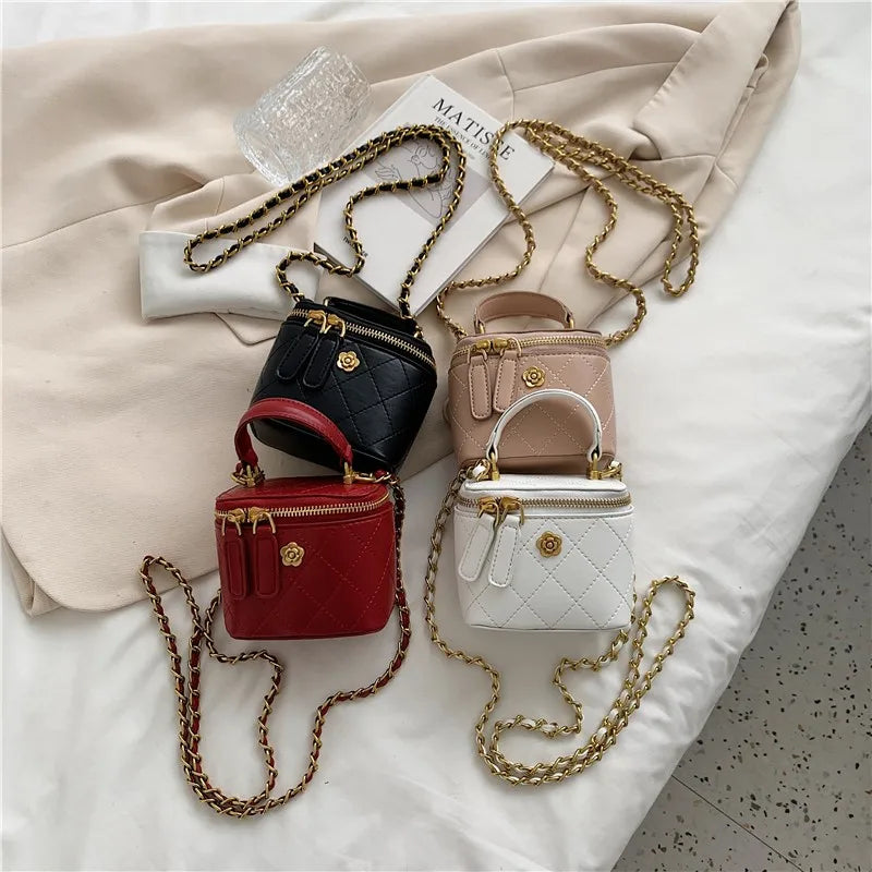 Small Square Box Shoulder HandBag