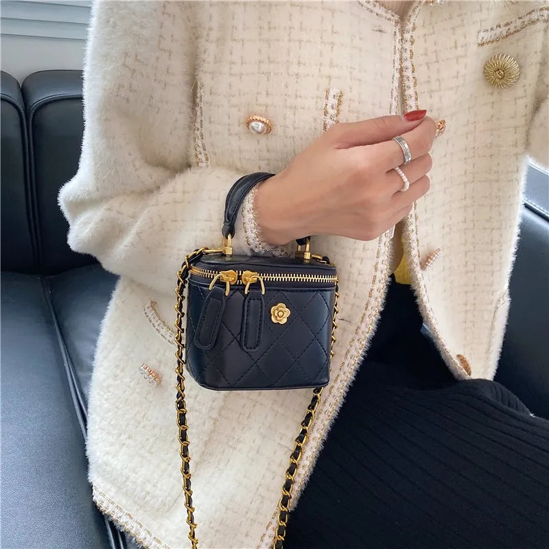 Small Square Box Shoulder HandBag