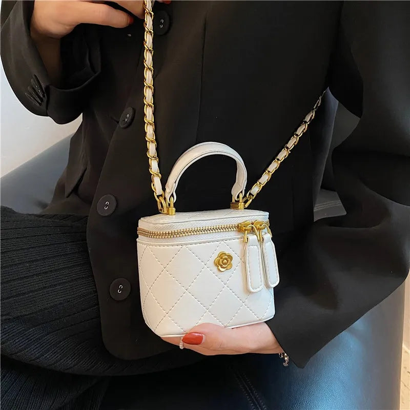 Small Square Box Shoulder HandBag