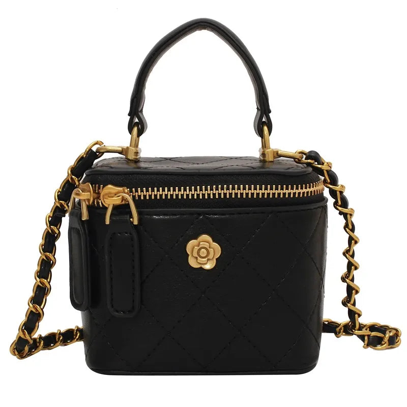 Small Square Box Shoulder HandBag