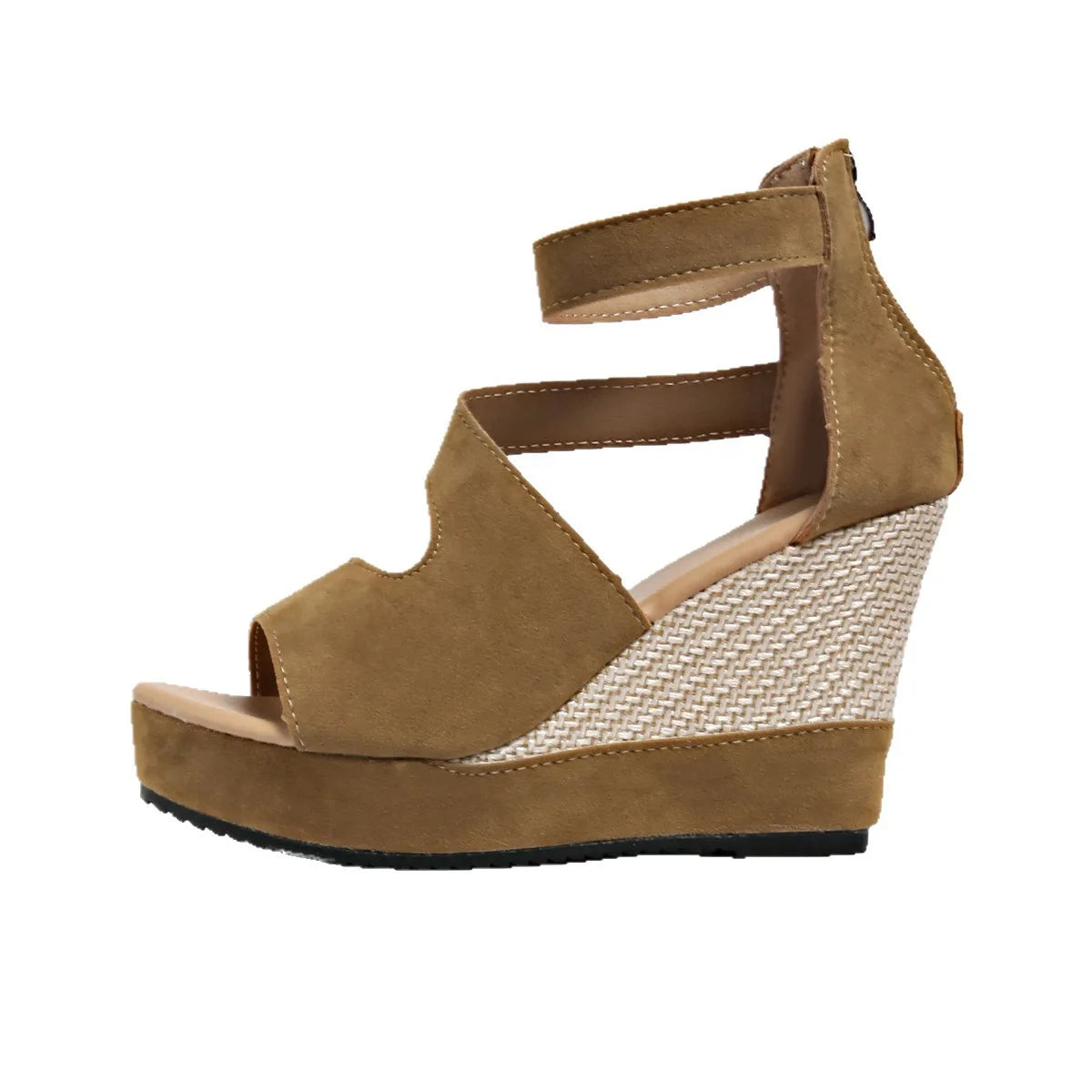 QL Candy Color Wedge Sandals