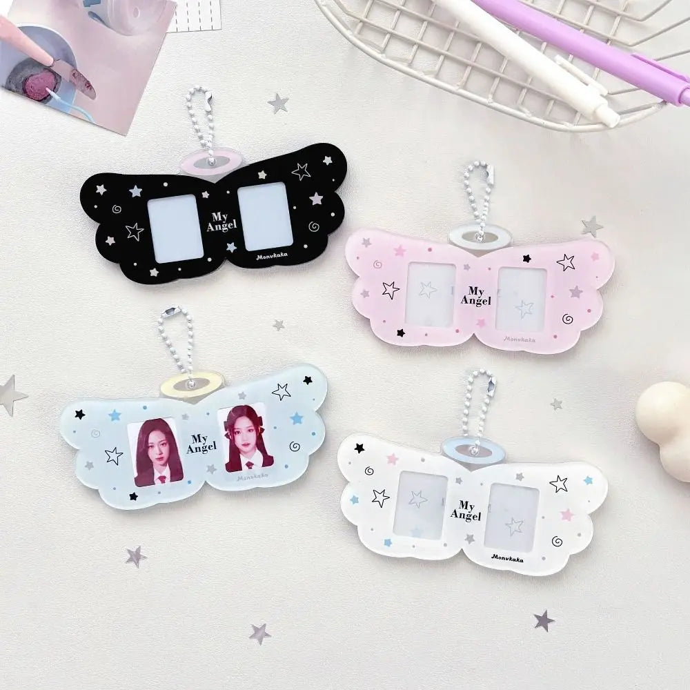 Sweet Angel Wings Clear Photocard Holder