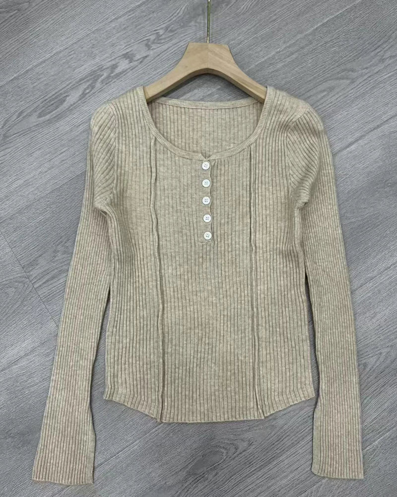 Elegant Vintage Knit Pullover