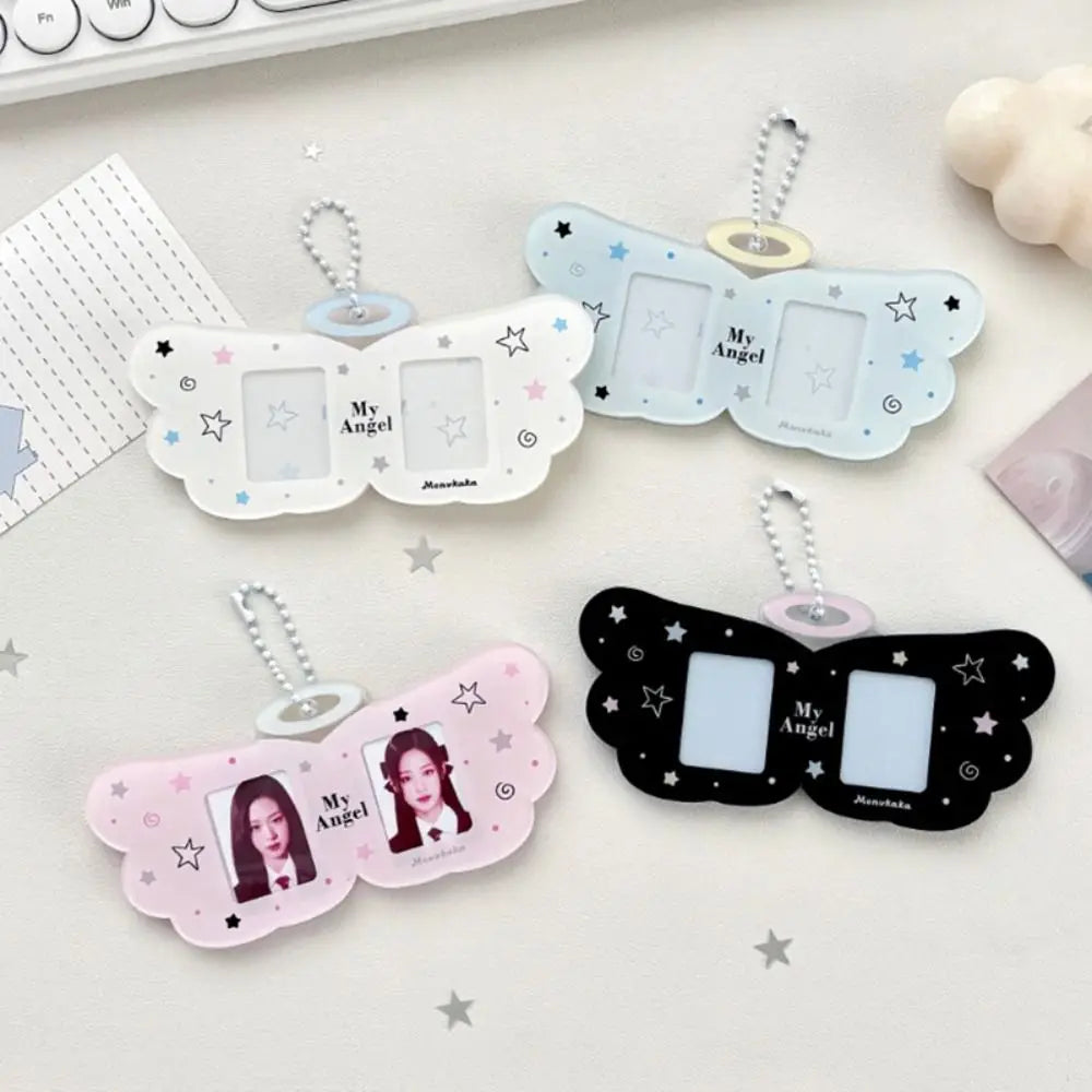 Sweet Angel Wings Clear Photocard Holder