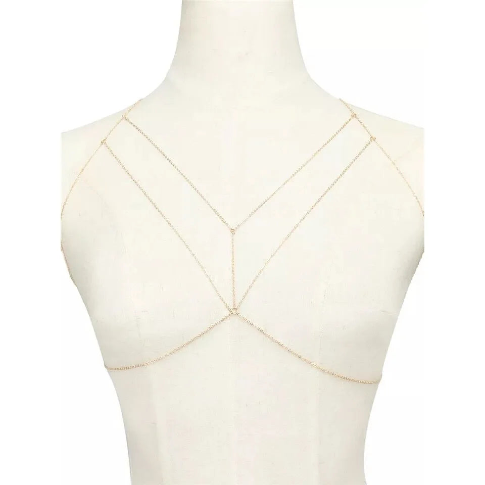 Geometric Plain Sexy Body Chain
