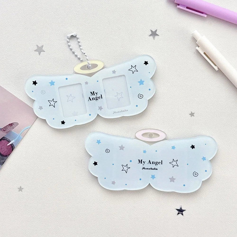 Sweet Angel Wings Clear Photocard Holder