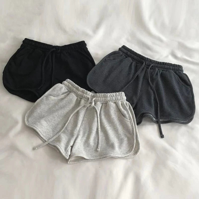 Chic Loose Drawstring Joggers  Shorts
