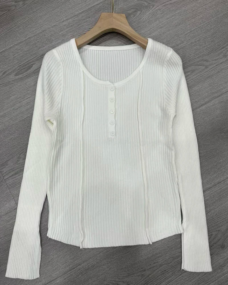 Elegant Vintage Knit Pullover