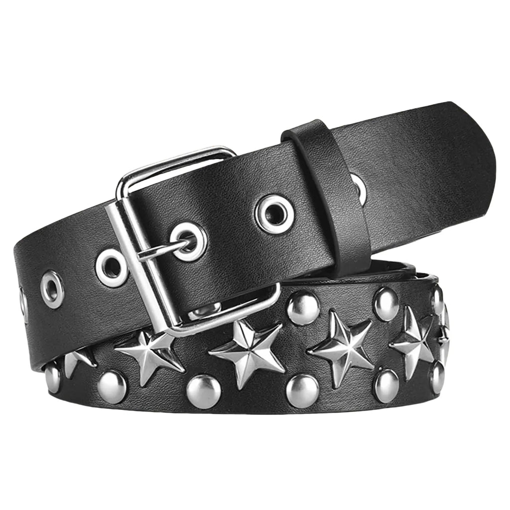 Rivet Punk Heavy Metal Rock Belt