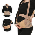 Tight-Fitting Belly Support Abdominal Binder with Hook-Eye Closure