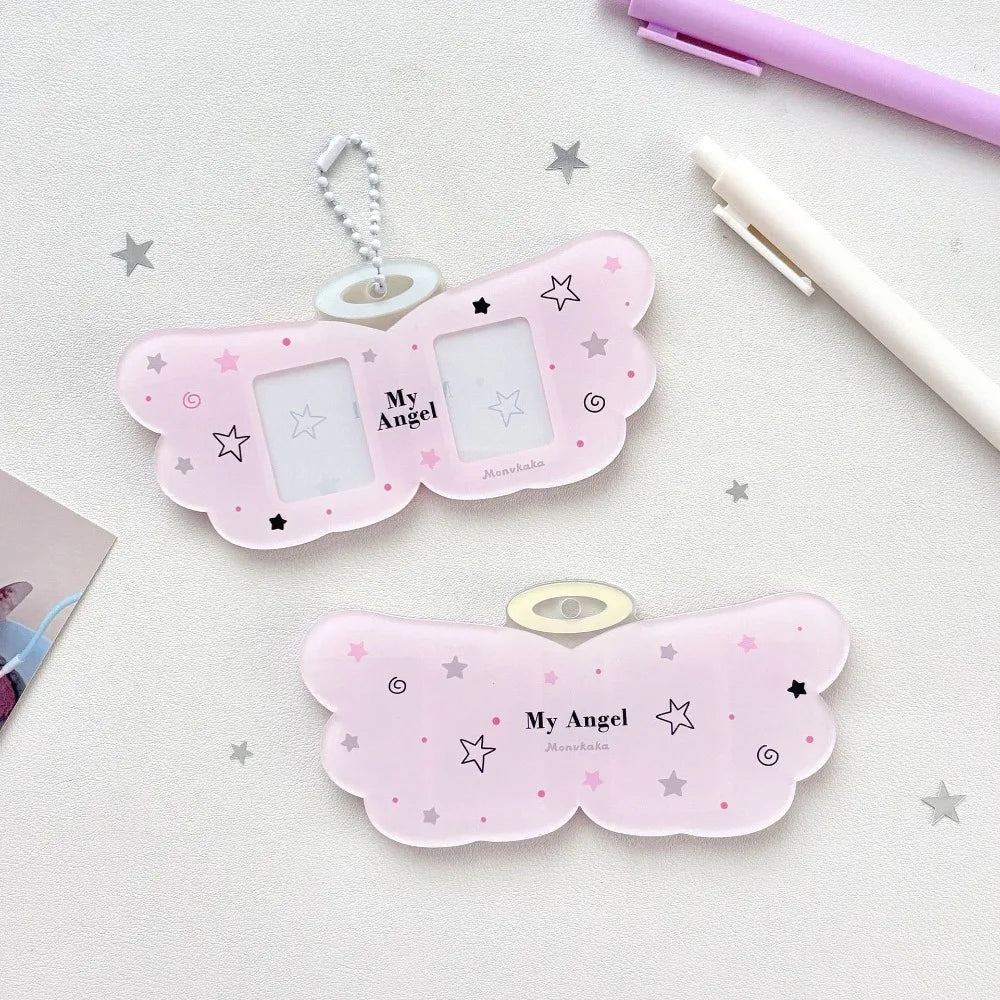 Sweet Angel Wings Clear Photocard Holder