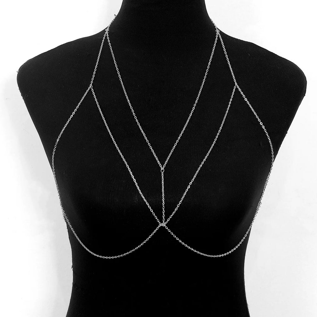Geometric Plain Sexy Body Chain