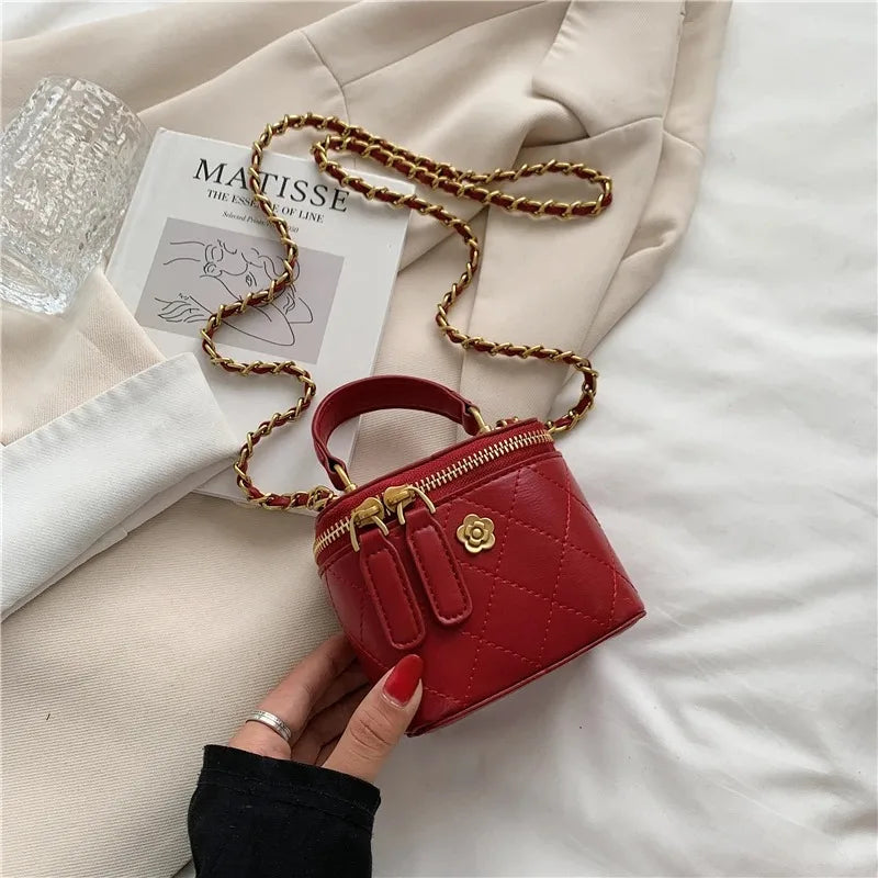 Small Square Box Shoulder HandBag