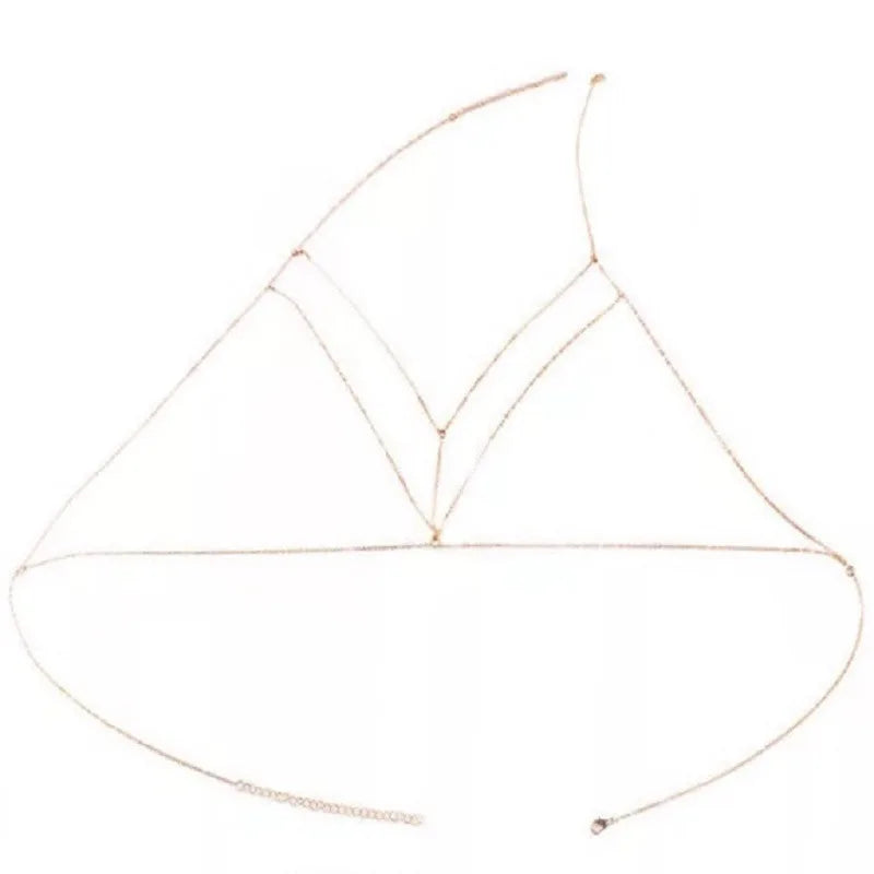 Geometric Plain Sexy Body Chain
