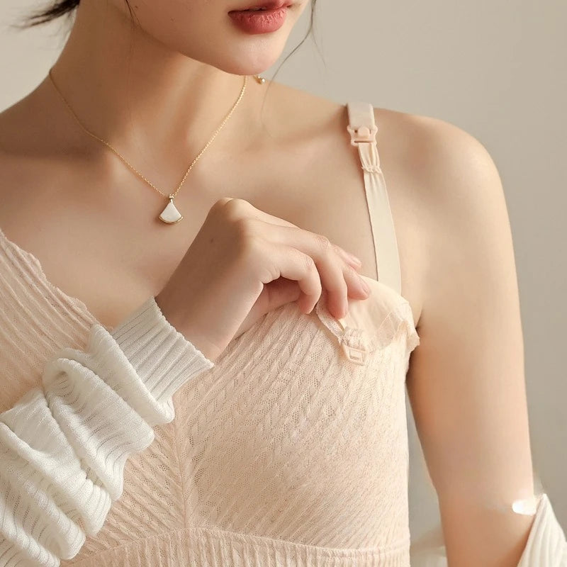 Wearable Nursing Thin Tank Top Camisole