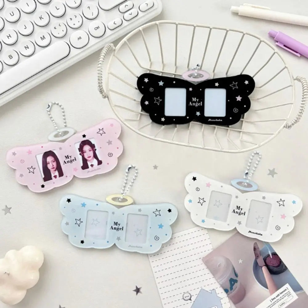 Sweet Angel Wings Clear Photocard Holder