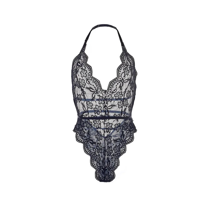 Lace See-through Erotic Teddy Lingerie