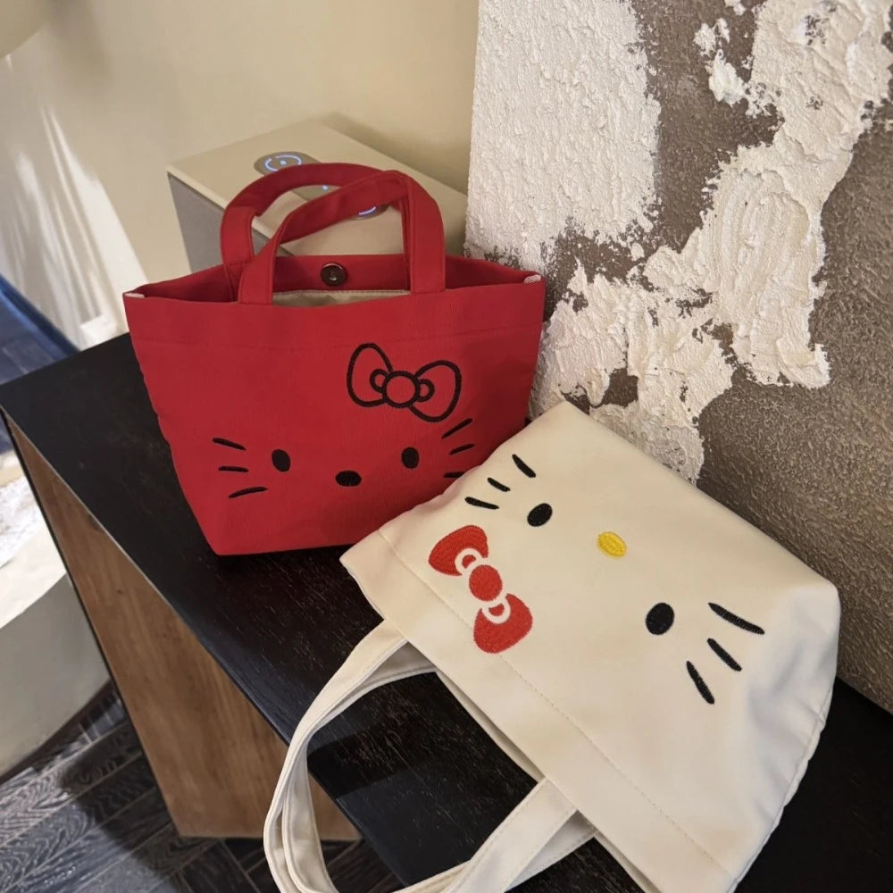 Hello Kitty Single Shoulder Tote Handbag