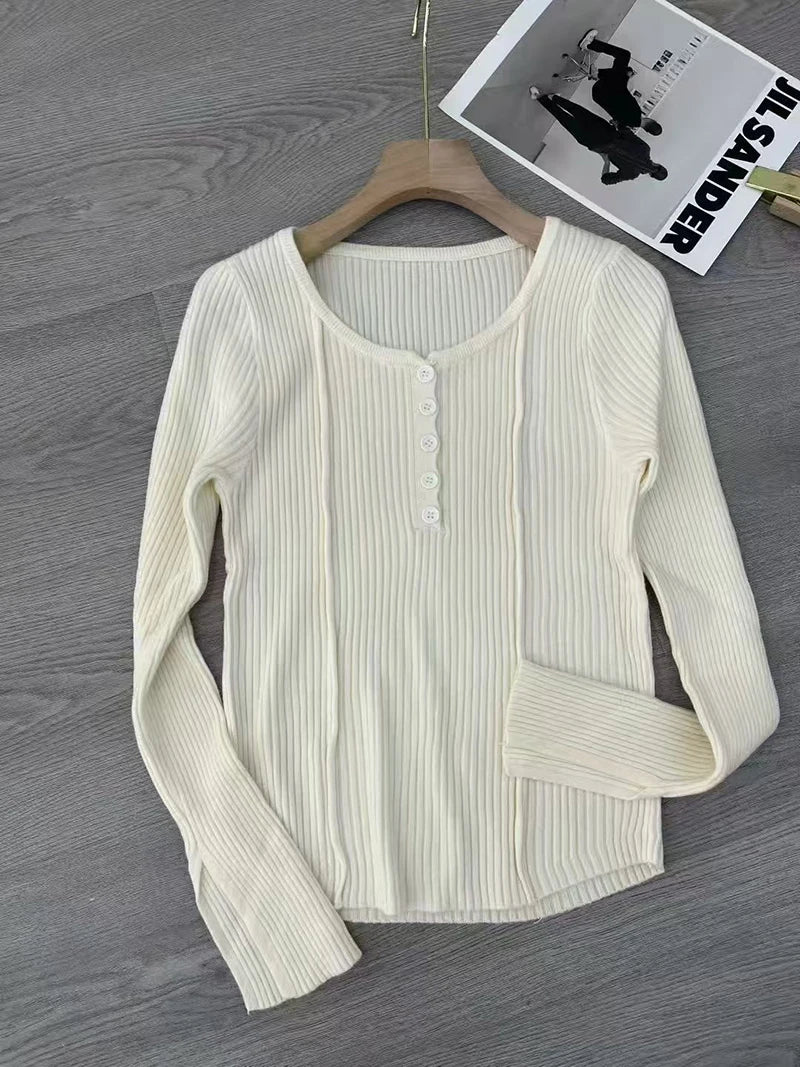 Elegant Vintage Knit Pullover