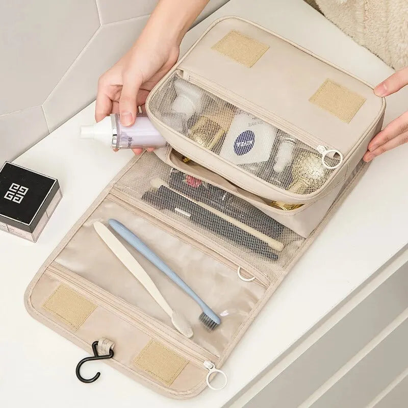 Waterproof Makeup Travel Cosmetic Bags With Hook