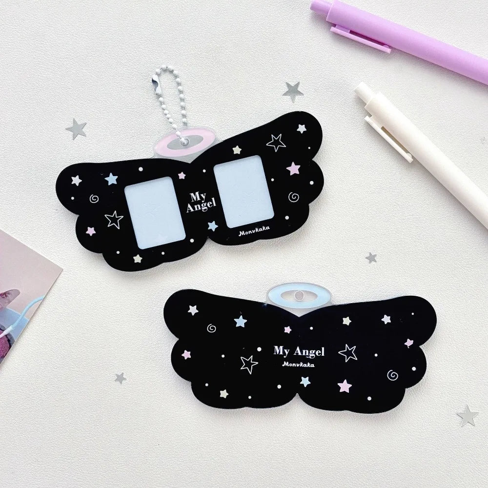 Sweet Angel Wings Clear Photocard Holder