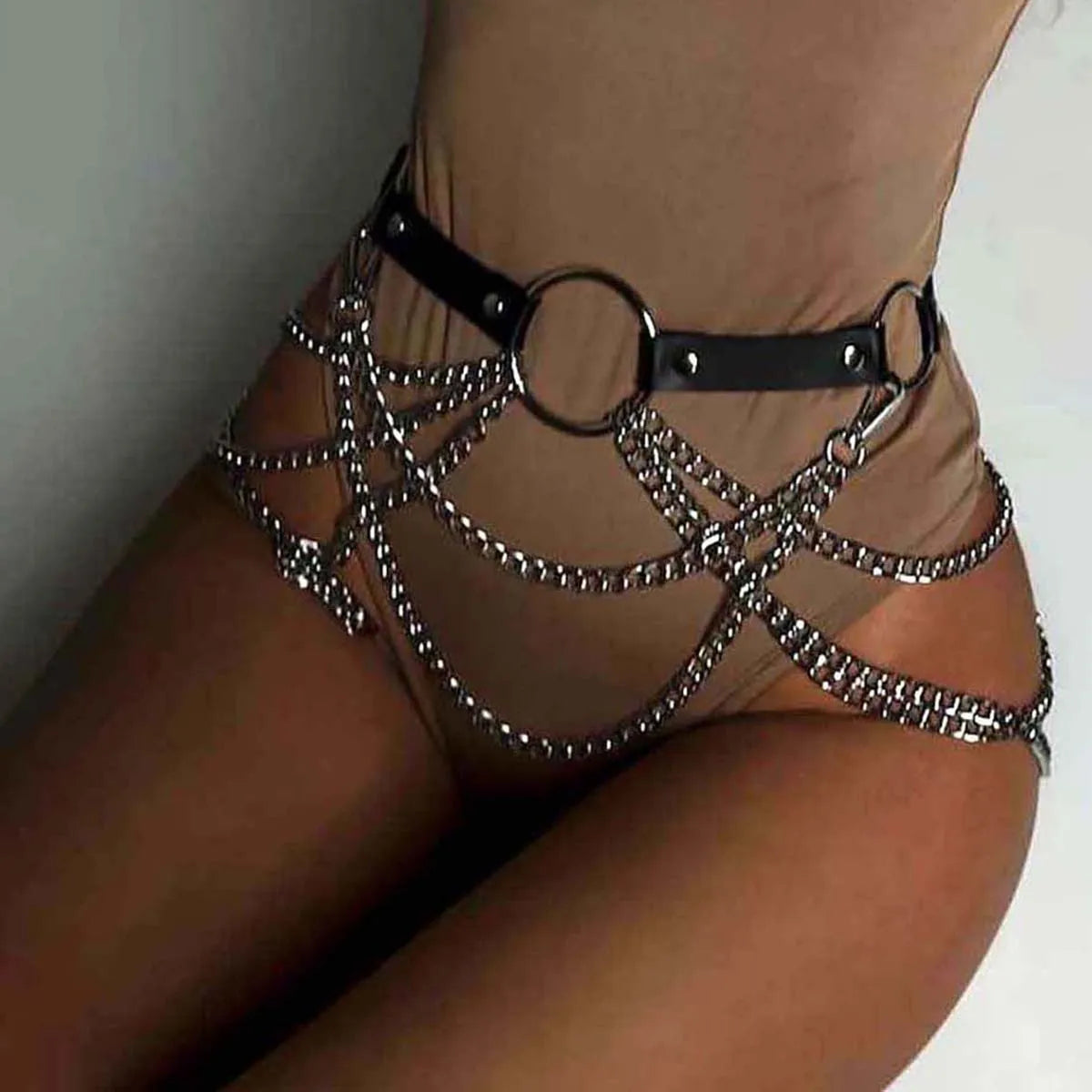 Decorative Tassel Chains Waist Belt