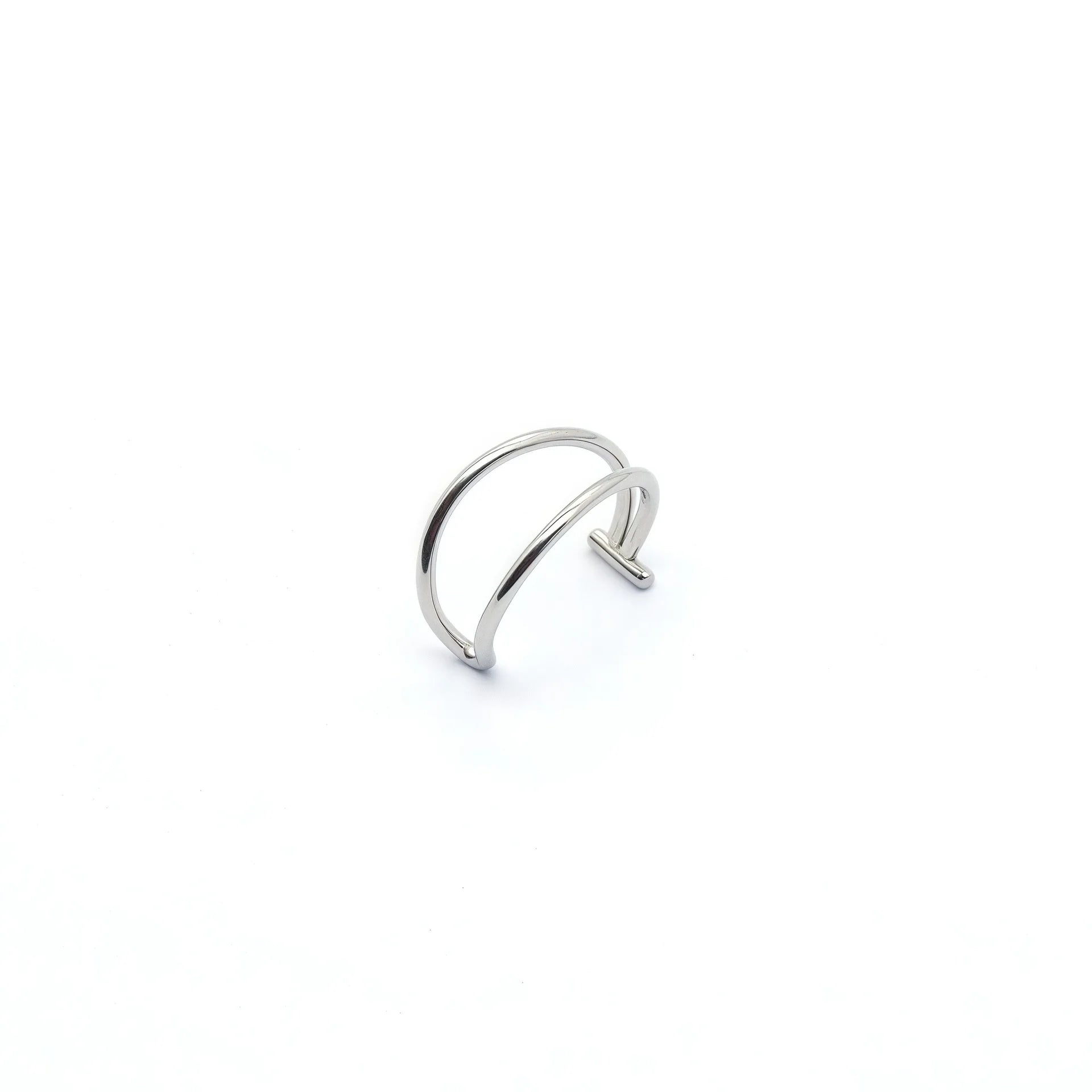 8pcs Stainless Steel Fake Lip & Nose Rings – Adjustable Jewelry