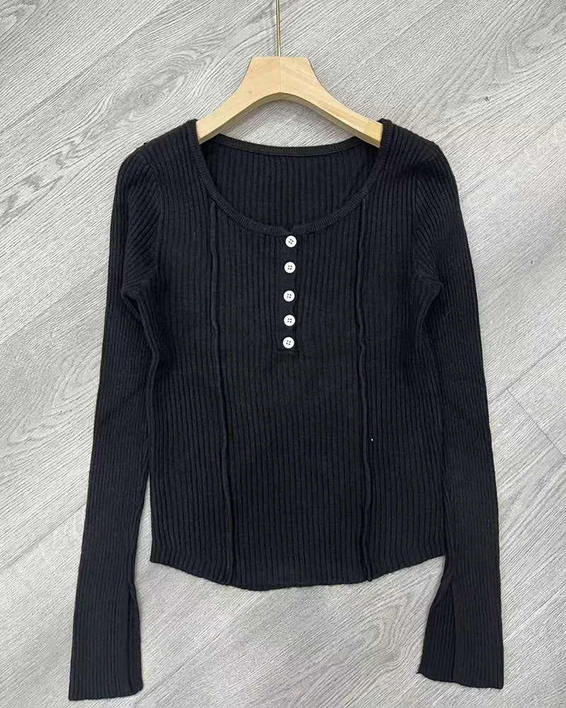 Elegant Vintage Knit Pullover