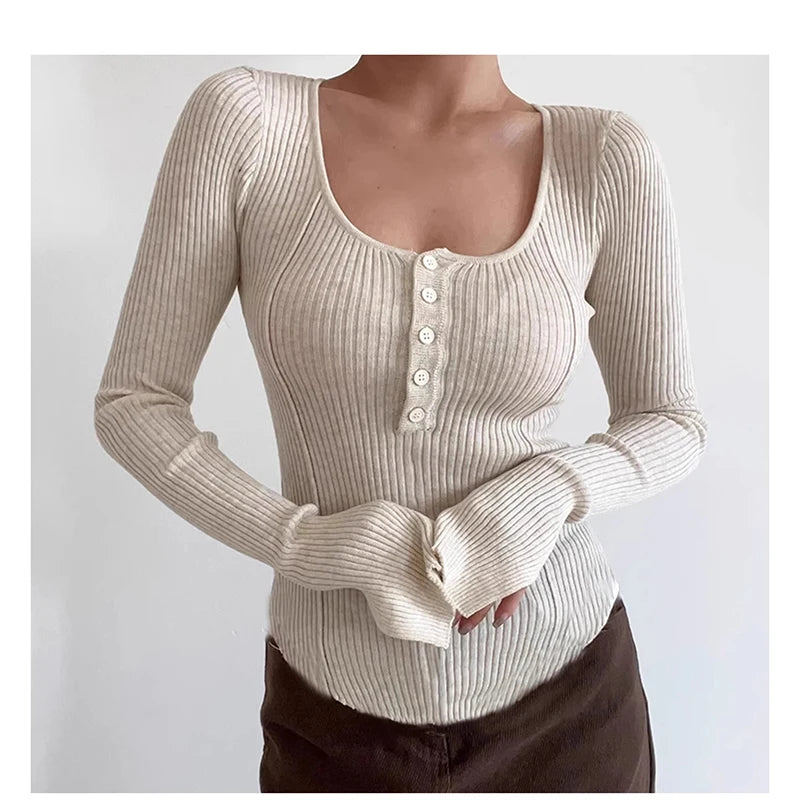 Elegant Vintage Knit Pullover