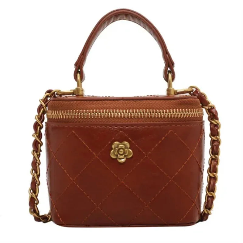 Small Square Box Shoulder HandBag