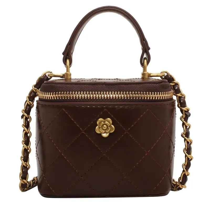 Small Square Box Shoulder HandBag