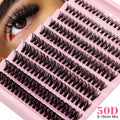 Super Bunch Mink Eyelashes 1 Box/200 Bundles Natural Eyelash Extension 3D Russia Individual Cluster Makeup Tools Lashes Cilia