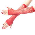 Fishnet Fingerless Long Arm Gloves