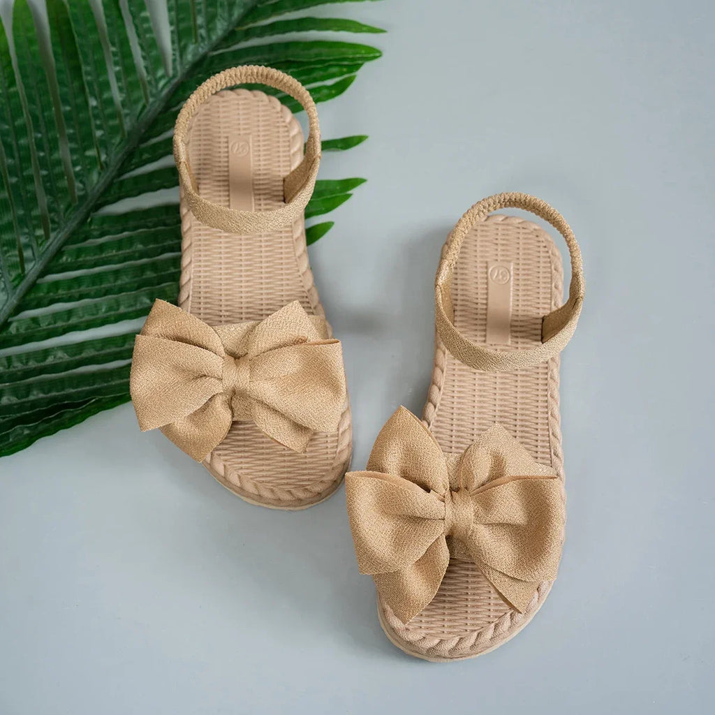 Lightweight Bow Tie Flat Slides