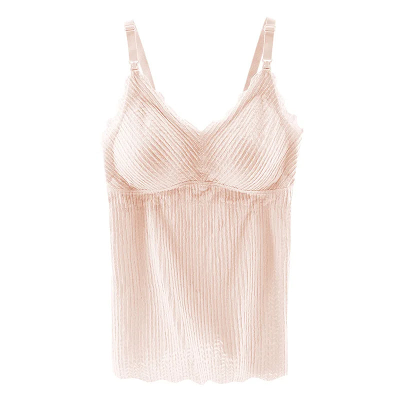 Wearable Nursing Thin Tank Top Camisole