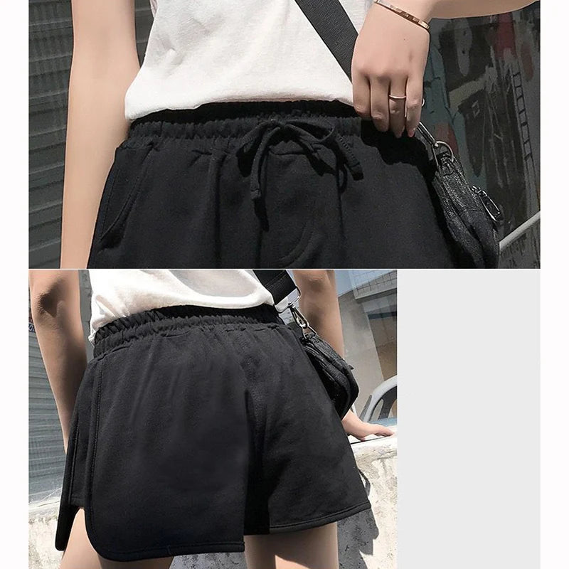 Chic Loose Drawstring Joggers  Shorts