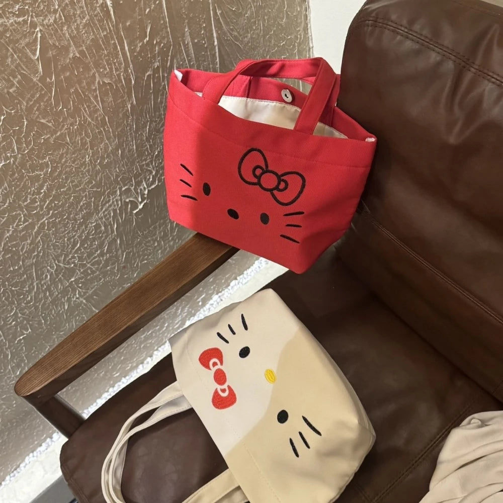 Hello Kitty Single Shoulder Tote Handbag