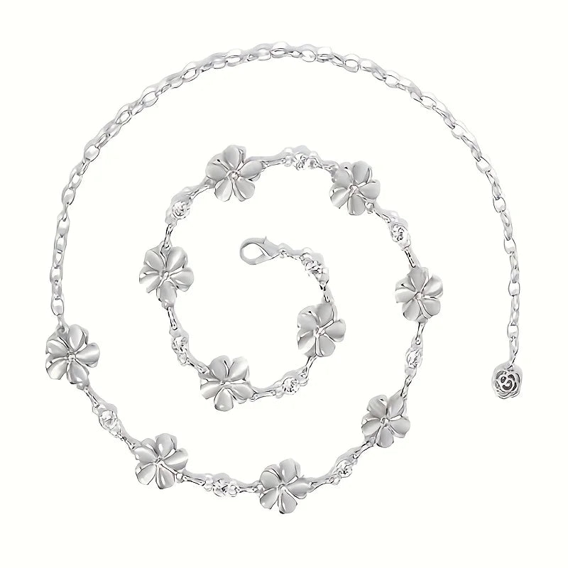 Belly Waist Chain Flower Pendant Belt