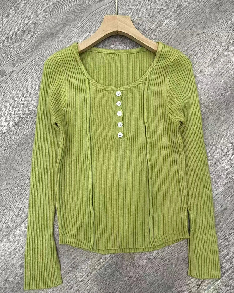 Elegant Vintage Knit Pullover