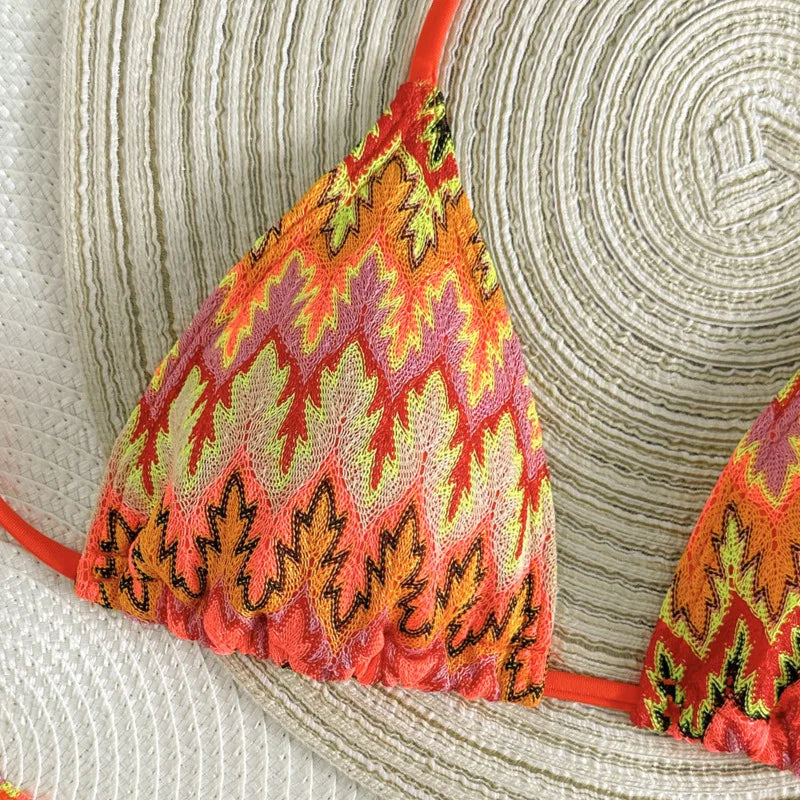 3Pcs Brazilian Poolside  Bikini