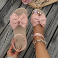 Lightweight Bow Tie Flat Slides