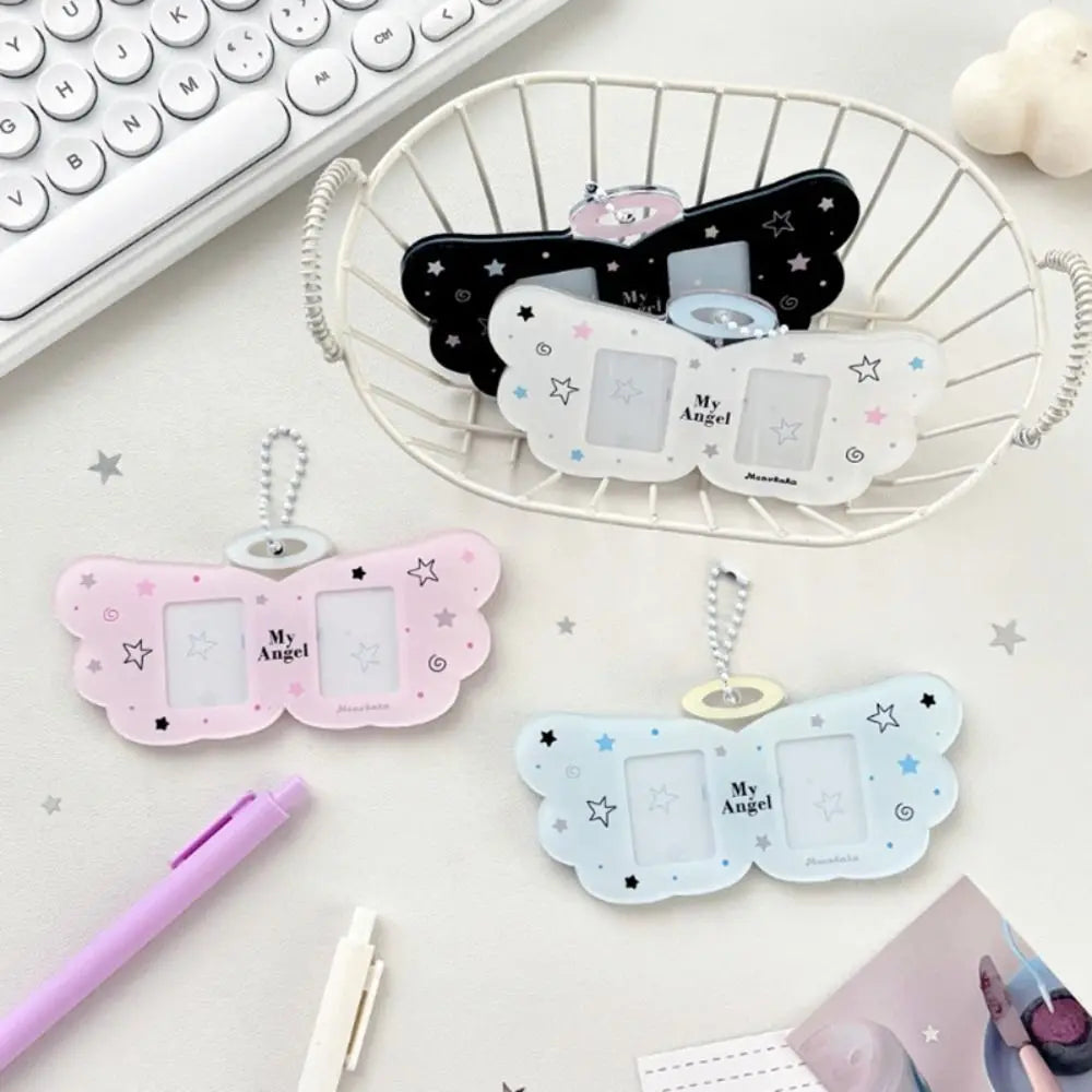Sweet Angel Wings Clear Photocard Holder
